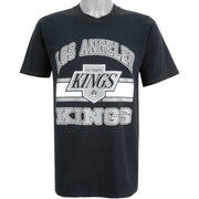 NHL (Trench) - Los Angeles Kings T-Shirt 1988 Large Vintage Retro Hockey