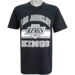 NHL (Trench) - Los Angeles Kings T-Shirt 1988 Large Vintage Retro Hockey