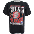NBA (Salem) - Portland Trailblazers T-Shirt 1992 Large  Vintage Retro Basketball