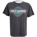 Harley Davidson - Central Texas Double Sided Printing T-Shirt 1996 Large Vintage Retro