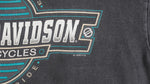 Harley Davidson - Central Texas Double Sided Printing T-Shirt 1996 Large Vintage Retro