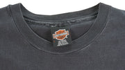 Harley Davidson - Central Texas Double Sided Printing T-Shirt 1996 Large Vintage Retro