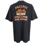 Harley Davidson - Pacific Maui Hawaii T-Shirt 1990s XX-Large Vintage Retro