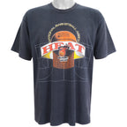 NBA (Competitor) - Miami Heat Spell-Out T-Shirt 1990s X-Large Vintage Retro Basketball