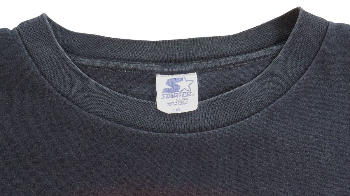 Starter - Ottawa Senators Big Logo T-Shirt 1990s Large Vintage Retro Hockey