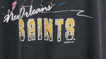NFL (Tees) - New Orleans Saints Spell-Out T-Shirt 1991 X-Large Vintage Retro Football
