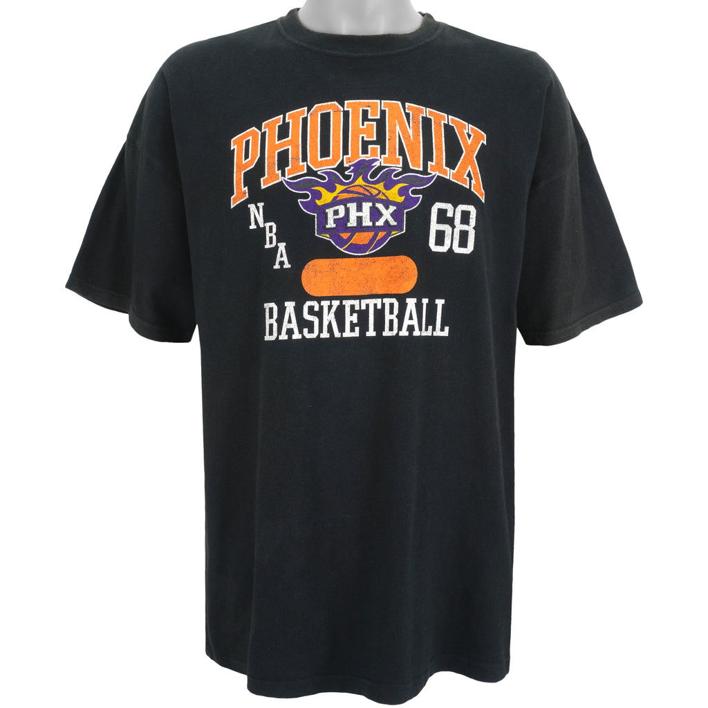 NBA (M&O Knits) - Phoenix Suns Spell-Out T-Shirt 1990s XX-Large Vintage Retro Basketball