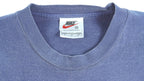 Nike - Blue Just Do It T-Shirt 1990s Medium Vintage Retro