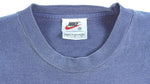 Nike - Blue Just Do It T-Shirt 1990s Medium Vintage Retro