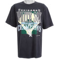 MLB (Logo 7) - Chicago White Sox, American League West Champion T-Shirt 1993 X-Large Vintage Retro Baseball
