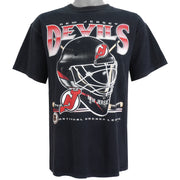 NHL (TNT) - New Jersey Devils T-Shirt 1990s Large Vintage Retro Hockey
