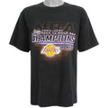 NBA (Lee) - Los Angeles Lakers, Back To Back T-Shirt 2001 Large Vintage Retro Basketball