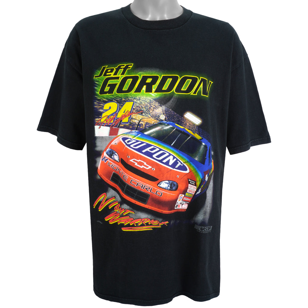 NASCAR (Chase) - Black Jeff Gordon #24 Breakout T-Shirt 1997 XX-Large Vintage Retro