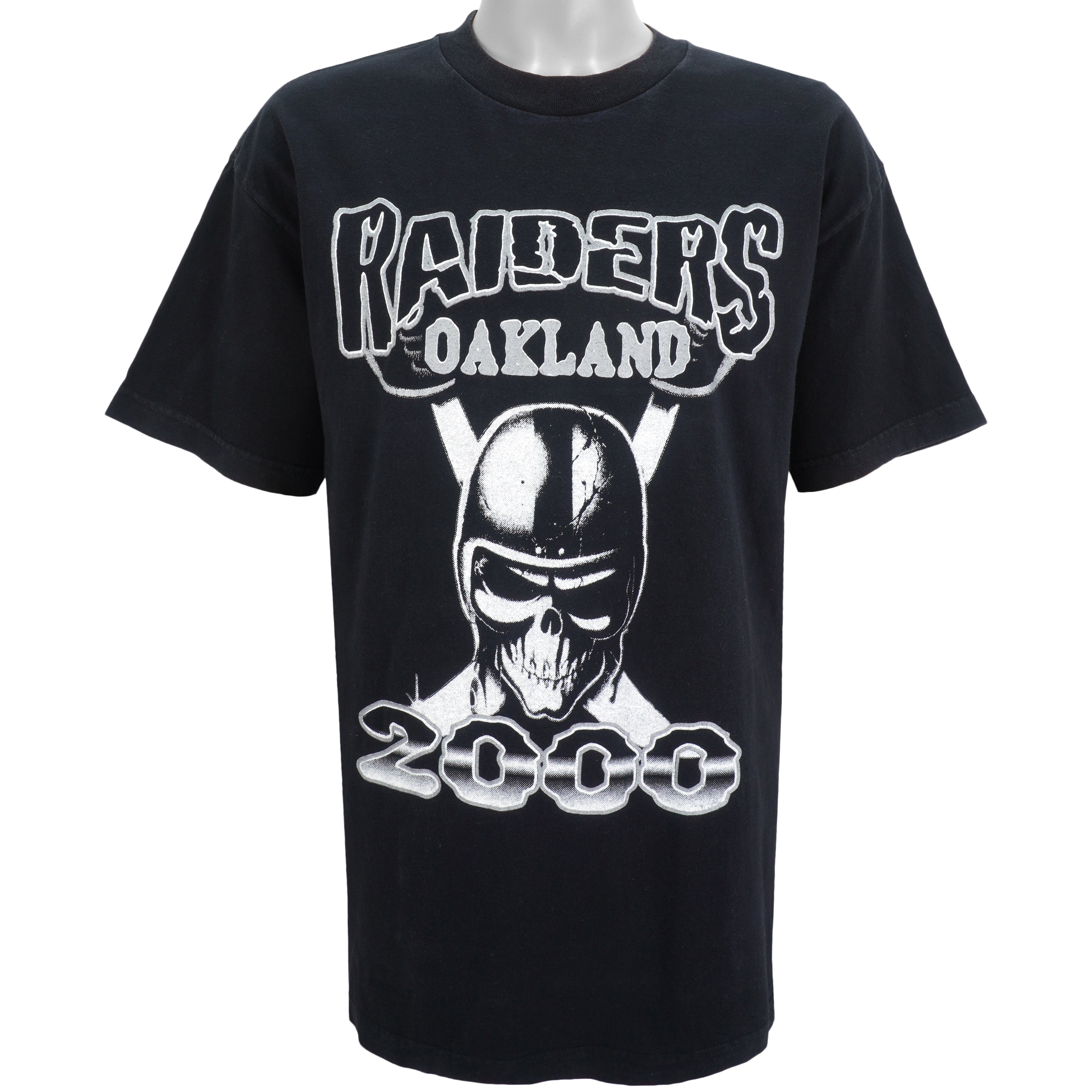 NFL (AAA) - Oakland Raiders Bad Boys T-Shirt 2000 Large Vintage Retro Football