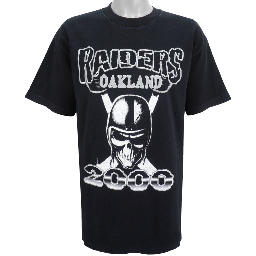 NFL (AAA) - Oakland Raiders Bad Boys T-Shirt 2000 Large Vintage Retro Football