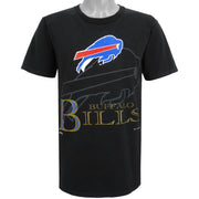 NFL (Nutmeg) - Buffalo Bills Big Logo T-Shirt 1994 Large Vintage Retro Football