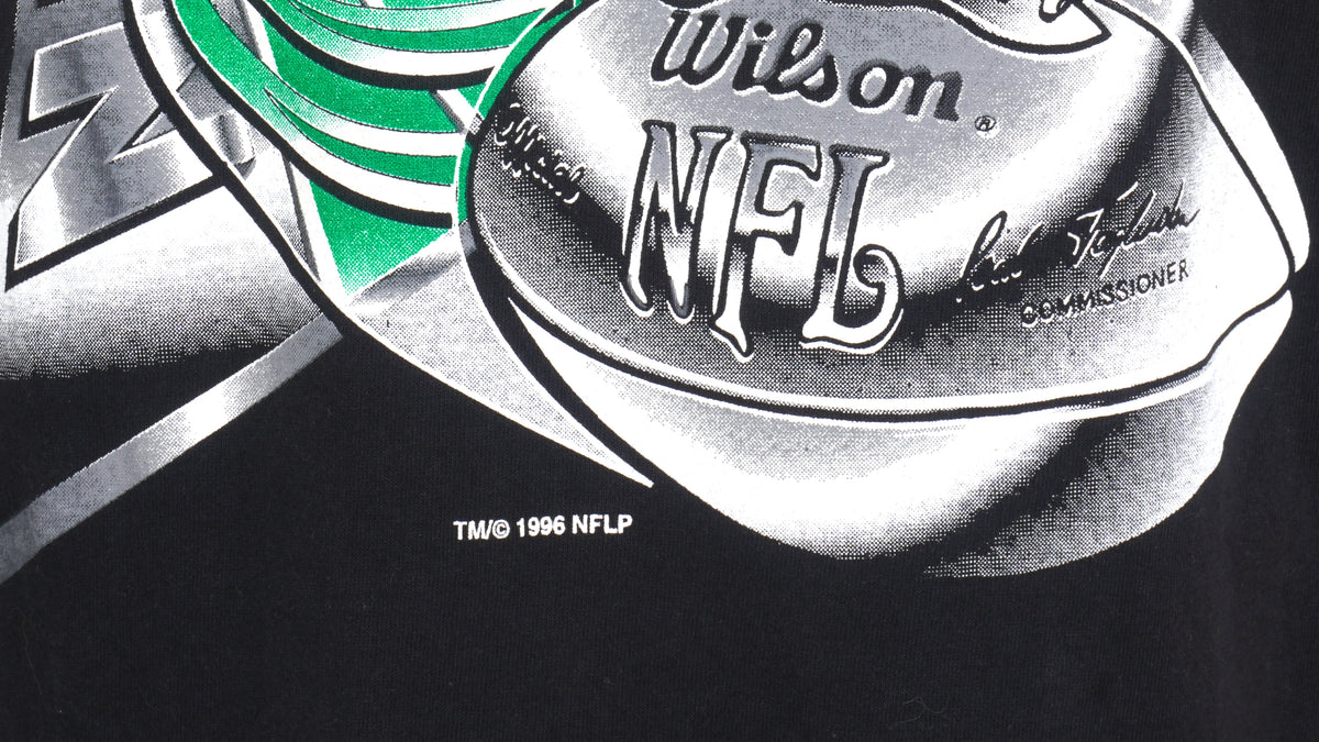 NFL (Logo 7) - Cincinnati Bengals Single Stitch T-Shirt 1996 Large Vintage Retro