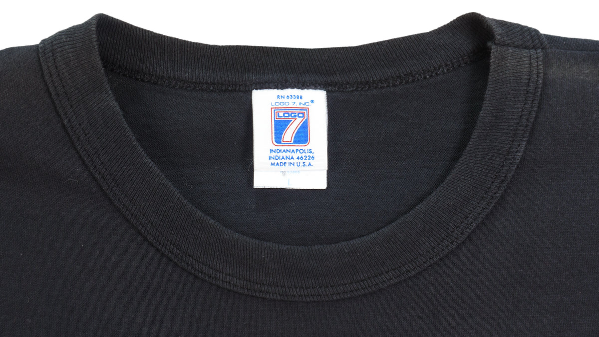 NFL (Logo 7) - Cincinnati Bengals Single Stitch T-Shirt 1996 Large Vintage Retro