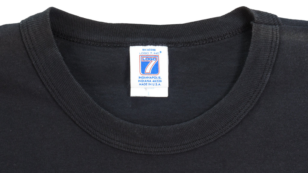 NFL (Logo 7) - Cincinnati Bengals Single Stitch T-Shirt 1996 Large Vintage Retro