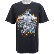 Harley Davidson - West Coast Naples, FL T-Shirt 1995 X-Large Vintage Retro