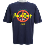 Vintage - Hard Rock Cafe Paris Peace All Is One T-Shirt 1990s Large