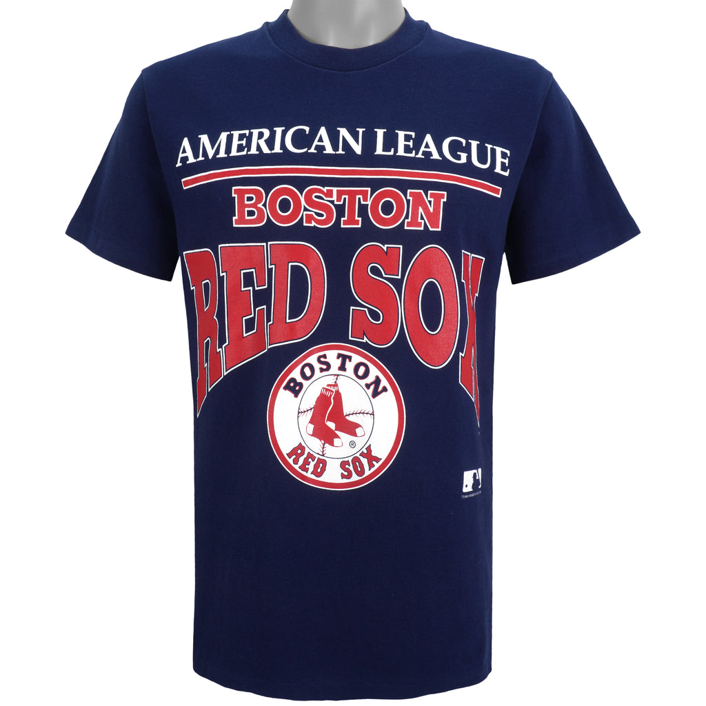 MLB (Hanes) - Boston Red Sox T-Shirt 1992 Medium Vintage Retro Baseball