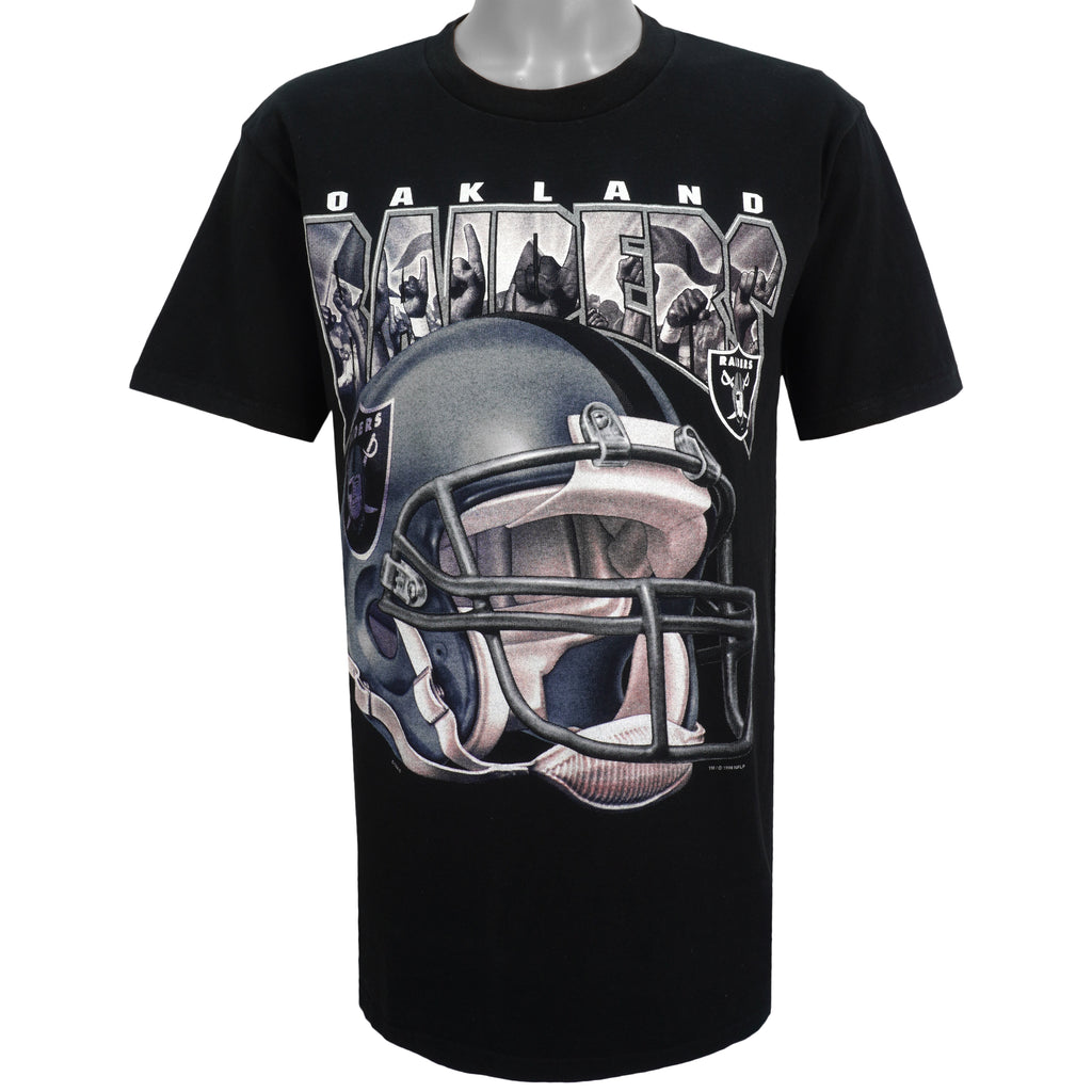 NFL (CSA) - Oakland Raiders T-Shirt 1998 Large Vintage Retro Football