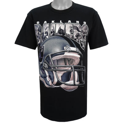 NFL (CSA) - Oakland Raiders Helmet T-Shirt 1998 Large
