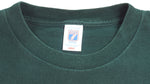 NBA (Logo 7) - Seattle Sonics Big Spell-Out T-Shirt 1990s Large Vintage Retro Basketball