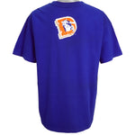 NFL (Apex One) - Denver Broncos Spell-Out T-Shirt 1993 X-Large Vintage Retro Football