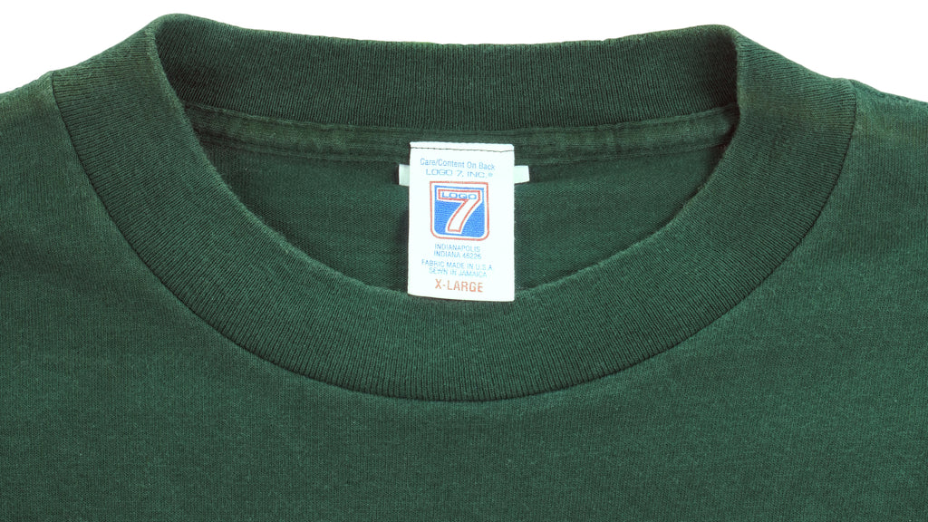NFL (Logo 7) - Green Bay Packers NFC Champions T-Shirt 1997 X-Large Vintage Retro Football