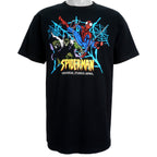 Marvel - Spiderman, Universal Studios, Japan T-Shirt 1990s Medium Vintage Retro