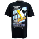 Starter - Pittsburgh Penguins Spell-Out T-Shirt 1993 X-Large Vintage Retro Hockey