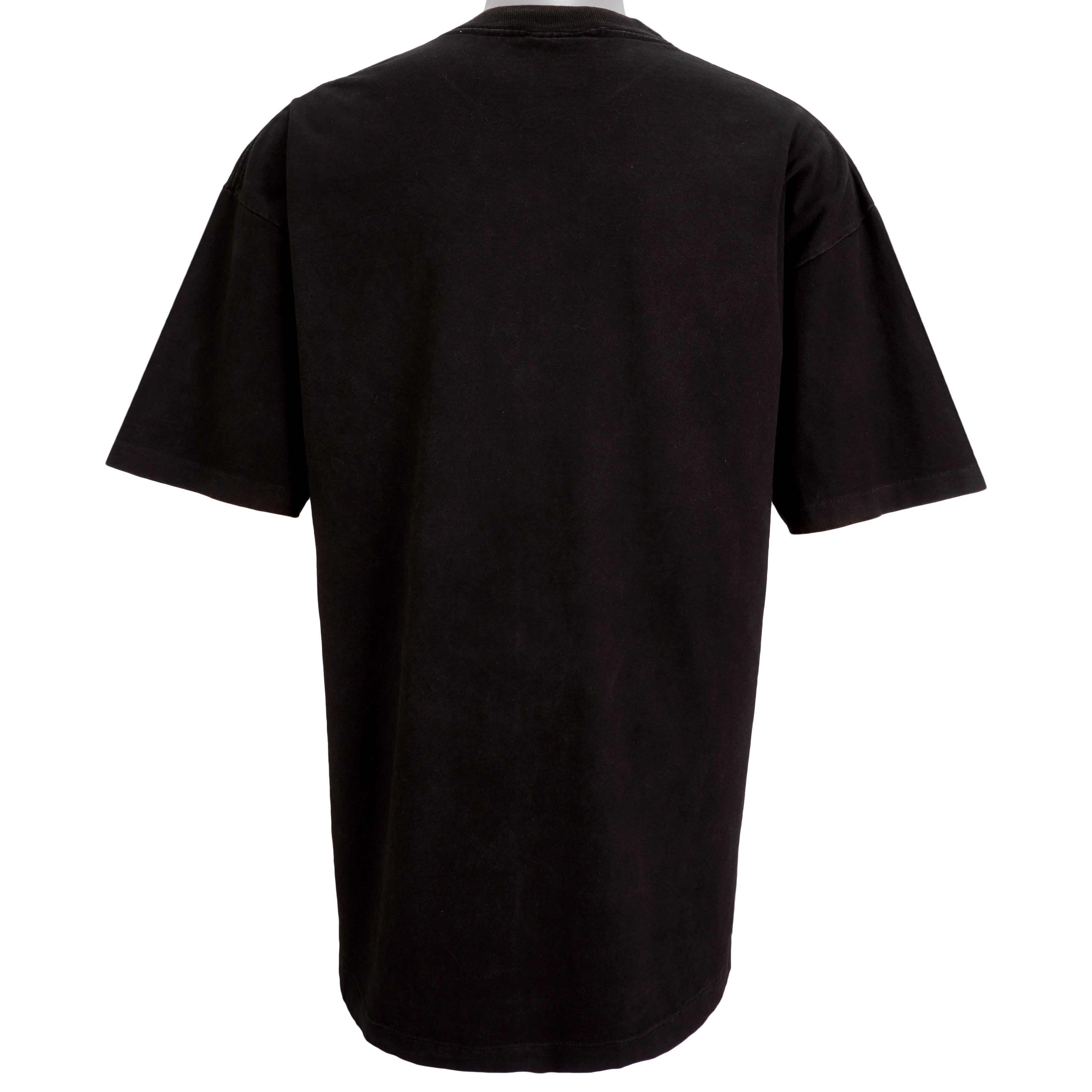 NFL (Riddell) - Oakland Raiders Spell-Out T-Shirt 1990s X-Large Vintage Retro Football