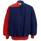 Starter - Cleveland Indians Big Spell-Out Windbreaker 1990s Large Vintage Retro Baseball