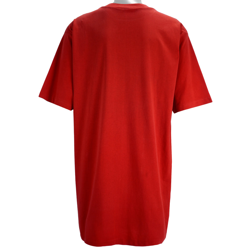 NFL (Nutmeg) - San Francisco 49ers Spell-Out T-Shirt 1990s XX-Large Vintage Retro Football