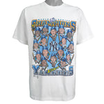 MLB (Pro Player) - New York Yankees, World Series Champions Deadstock T-Shirt 1999 Large