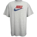 Nike - Grey Classic Spell-Out T-Shirt 1990s X-Large Vintage Retro