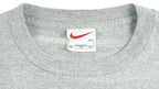 Nike - Grey Classic Spell-Out T-Shirt 1990s X-Large Vintage Retro