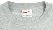 Nike - Grey Classic Spell-Out T-Shirt 1990s X-Large Vintage Retro