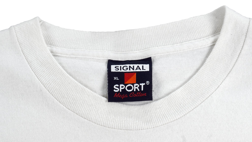 NFL (Signal Sport) - Cleveland Browns Spell-Out T-Shirt 1994 X-Large Vintage Retro Football