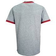 Nike - Grey Big Red Logo T-Shirt 1990s X-Large Vintage Retro 