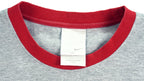 Nike - Grey Big Red Logo T-Shirt 1990s X-Large Vintage Retro 