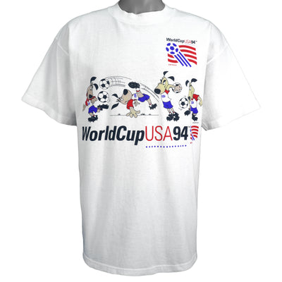 Vintage (High 5) - Striker the World Cup Pup USA Deadstock T-Shirt 1994 X-Large