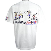 Vintage (High 5) - White World Cup USA 94 Deadstock T-Shirt 1994 X-Large Vintage Retro