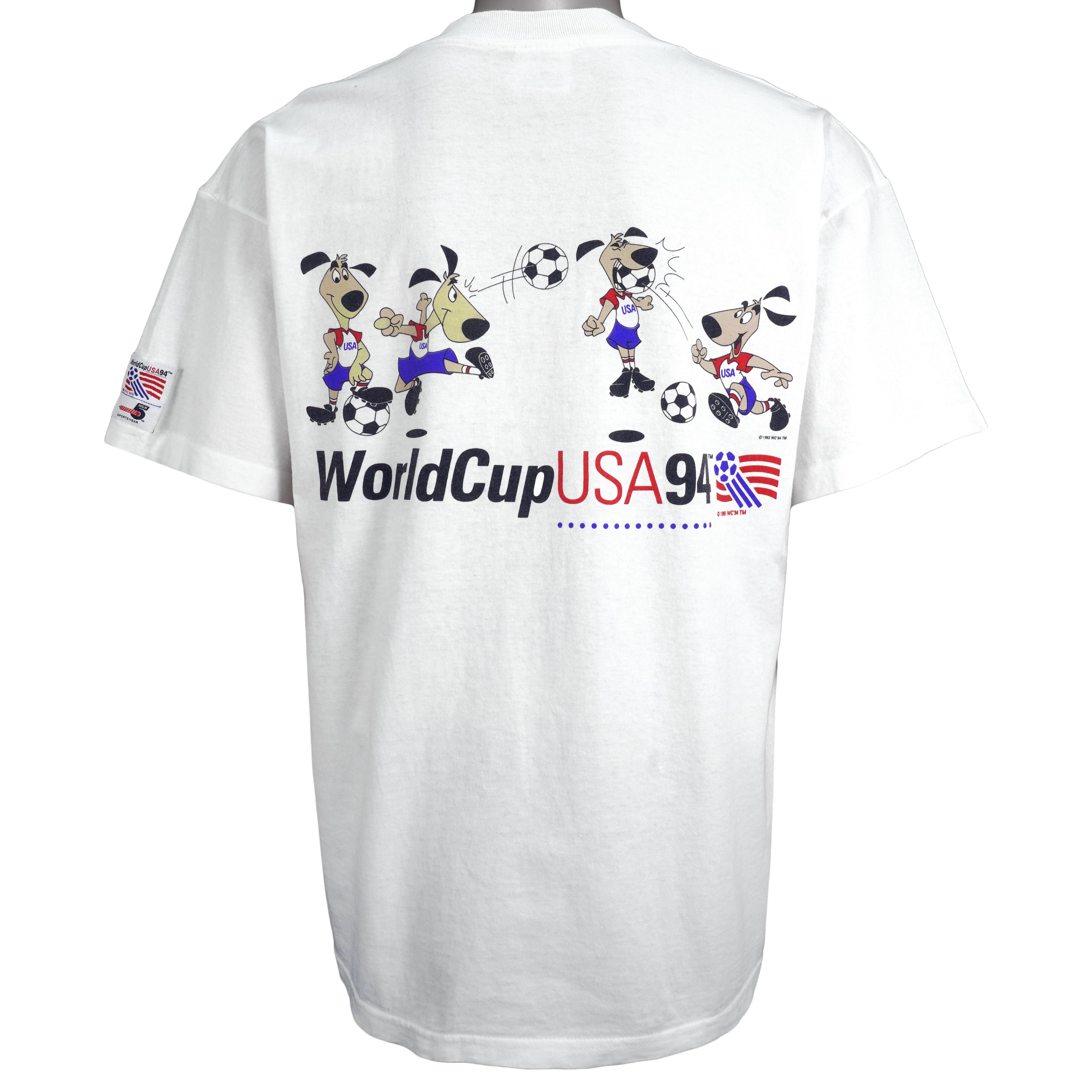 Vintage (High 5) - White World Cup USA 94 Deadstock T-Shirt 1994 X-Large Vintage Retro
