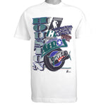 NHL (Fruit Of The Loom) - IHL Houston Aeros Deadstock T-Shirt 1990s Medium Vintage Retro Hockey