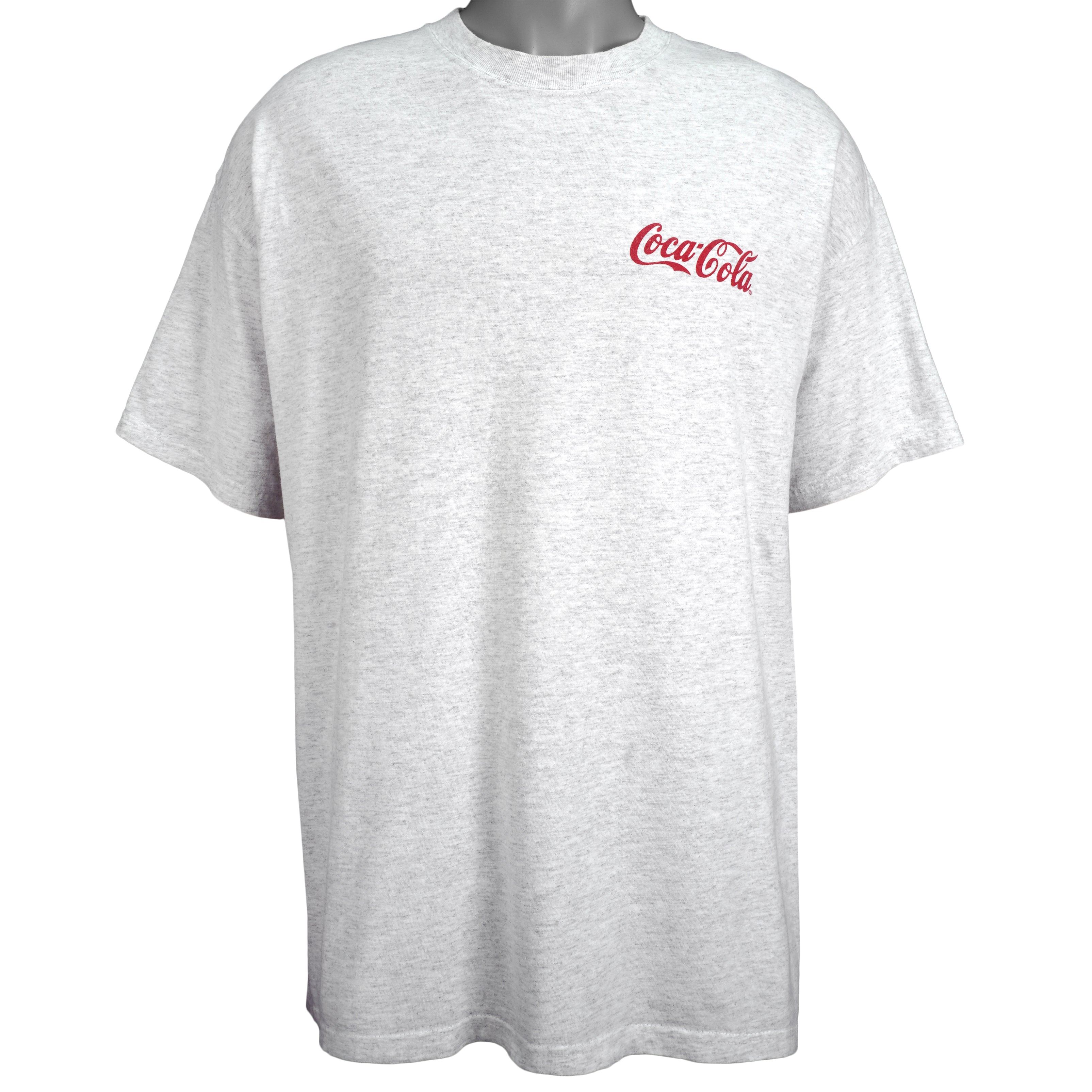Vintage (Hanes) - Bulldogs Enjoy Coca-Cola Spell-Out T-Shirt 1990s X-Large Vintage Retro Football College