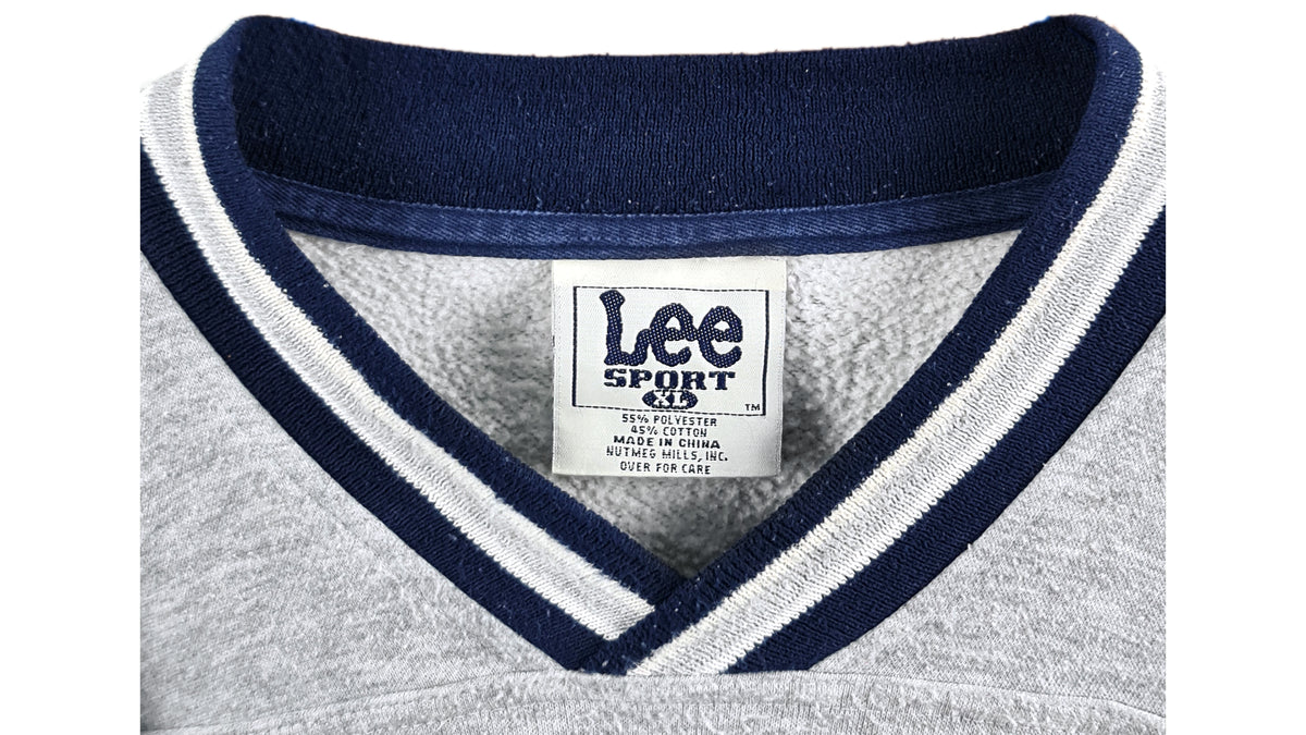 NFL (Lee) - Dallas Cowboys Spell-Out Sweatshirt 1990s X-Large Vintage Retro Football