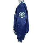 MLB (Felco) - Seattle Mariners Spell-Out Windbreaker 1990s Large Vintage Retro Baseball